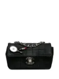 CHANEL Pre-Owned 2004-2005 mini Choco Bar shoulder bag - Black