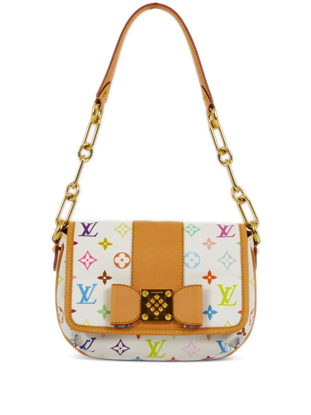 Louis Vuitton Pre-Owned x Takashi Murakami 2011 Patti shoulder bag - White