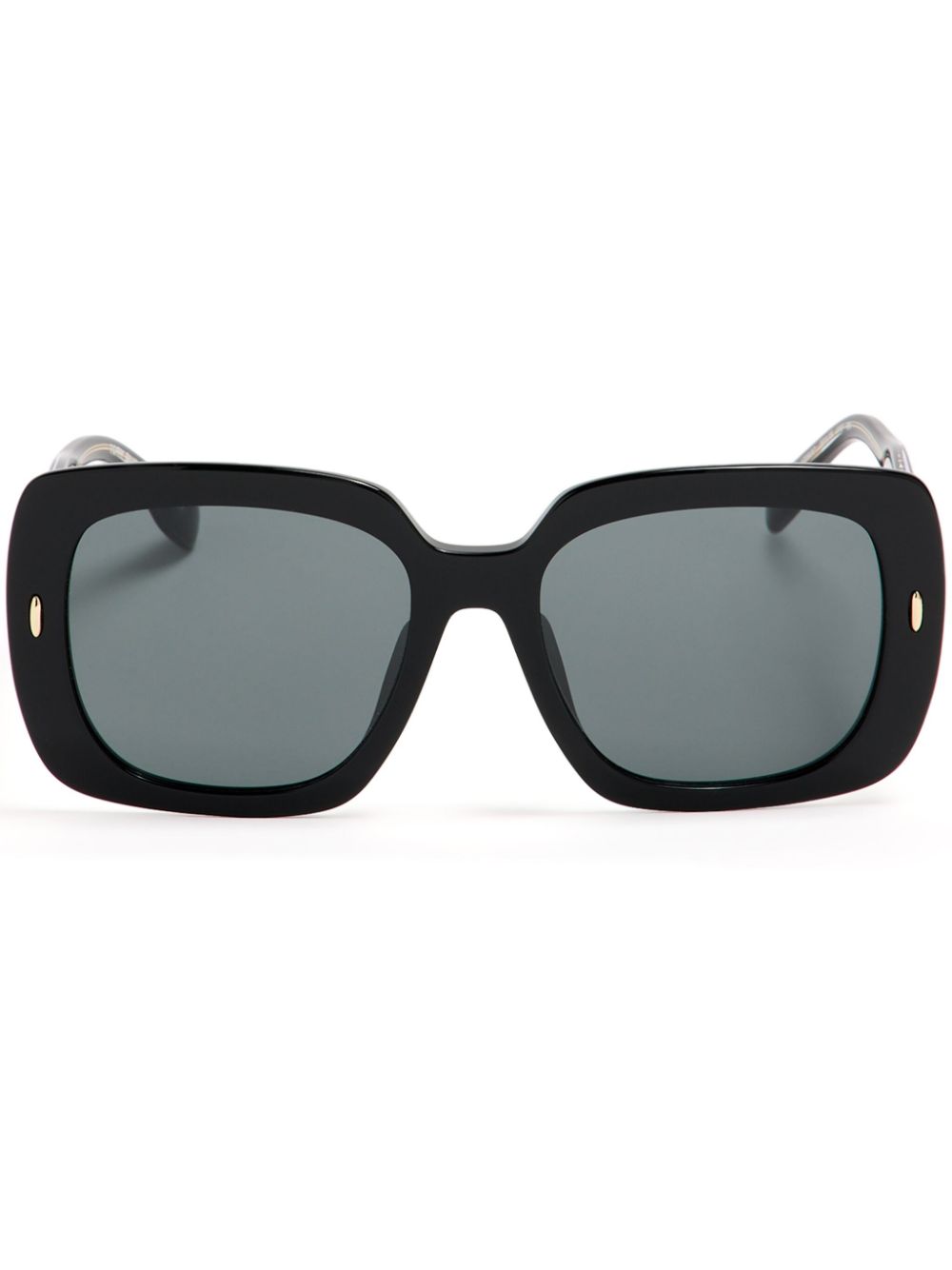 Tory Burch Miller Oversized-frame Sunglasses In Black