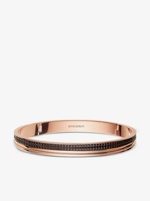 Boucheron 18kt recycled gold Quatre Classique bangle