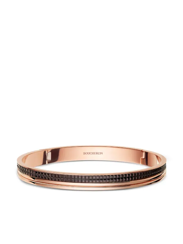 Boucle Pour Bracelet Boucheron Reflet - Plaqué Or, Largeur 17 Mm, Occasion