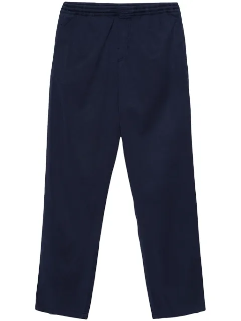 ASPESI pantalones tapered con cordones en la pretina
