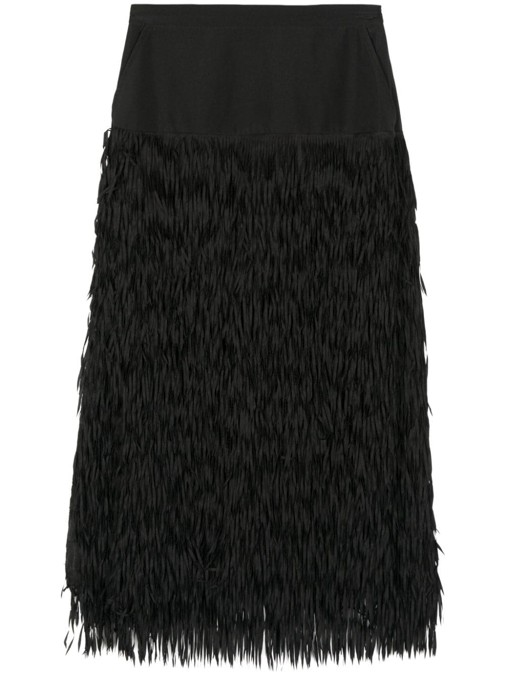 Munthe Meharm Midi Skirt In Black