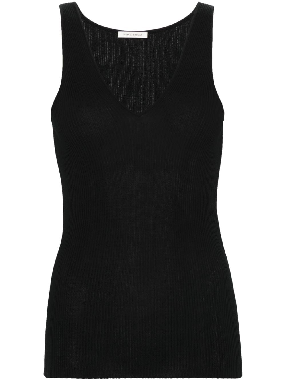 By Malene Birger Rory Knitted Tank Top In 黑色