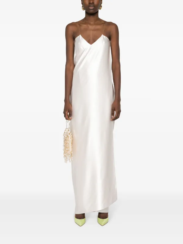 ワンピース MAGDA BUTRYM '06' dress White 116724 Draped gown in white - Magda Butrym | Mytheresa