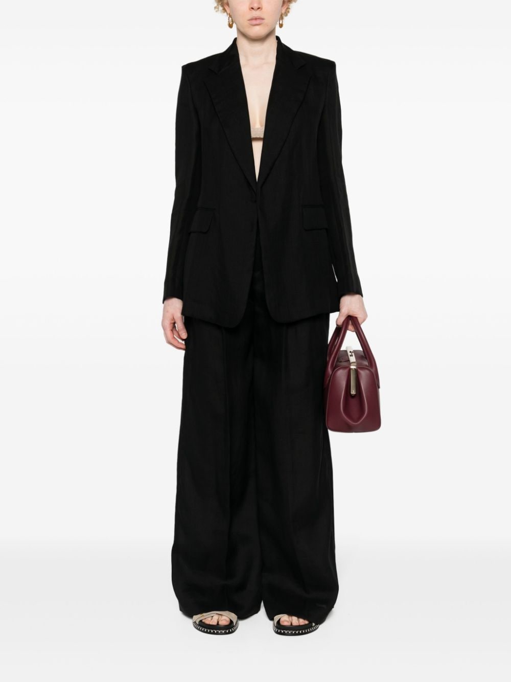 Image 2 of Chloé wide-leg sailor trousers