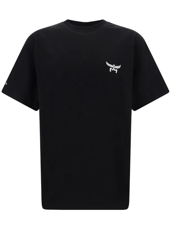 MCM logo print T shirt Farfetch