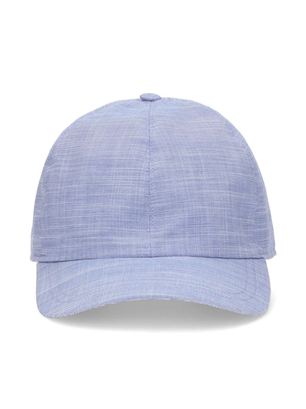 Borsalino Hiker honkbalpet met logo-label - Blauw