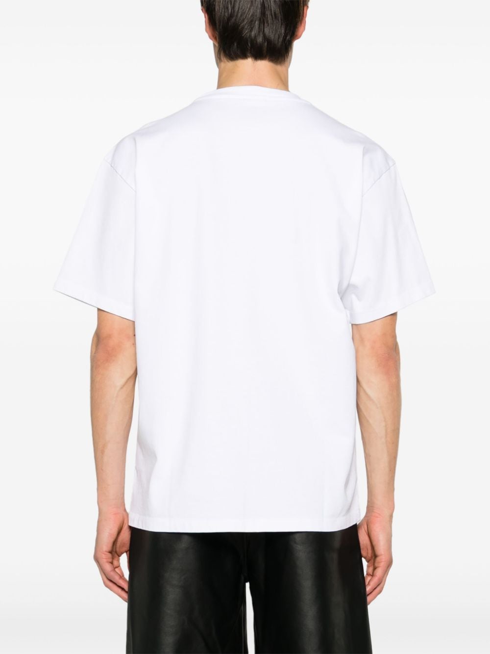 Shop Rassvet Graphic-print Cotton T-shirt In Weiss