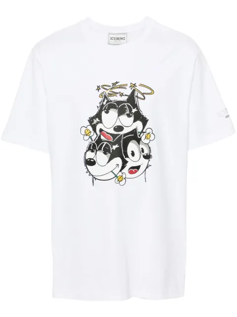 Iceberg playera de ICEBERG x Felix the Cat