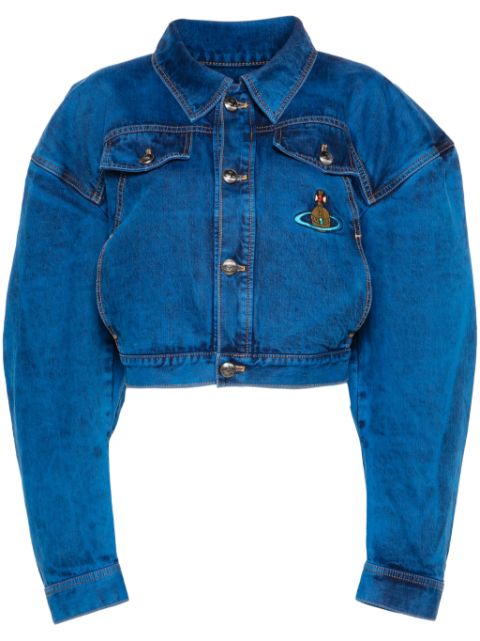 Vivienne Westwood Boxer cropped denim jacket