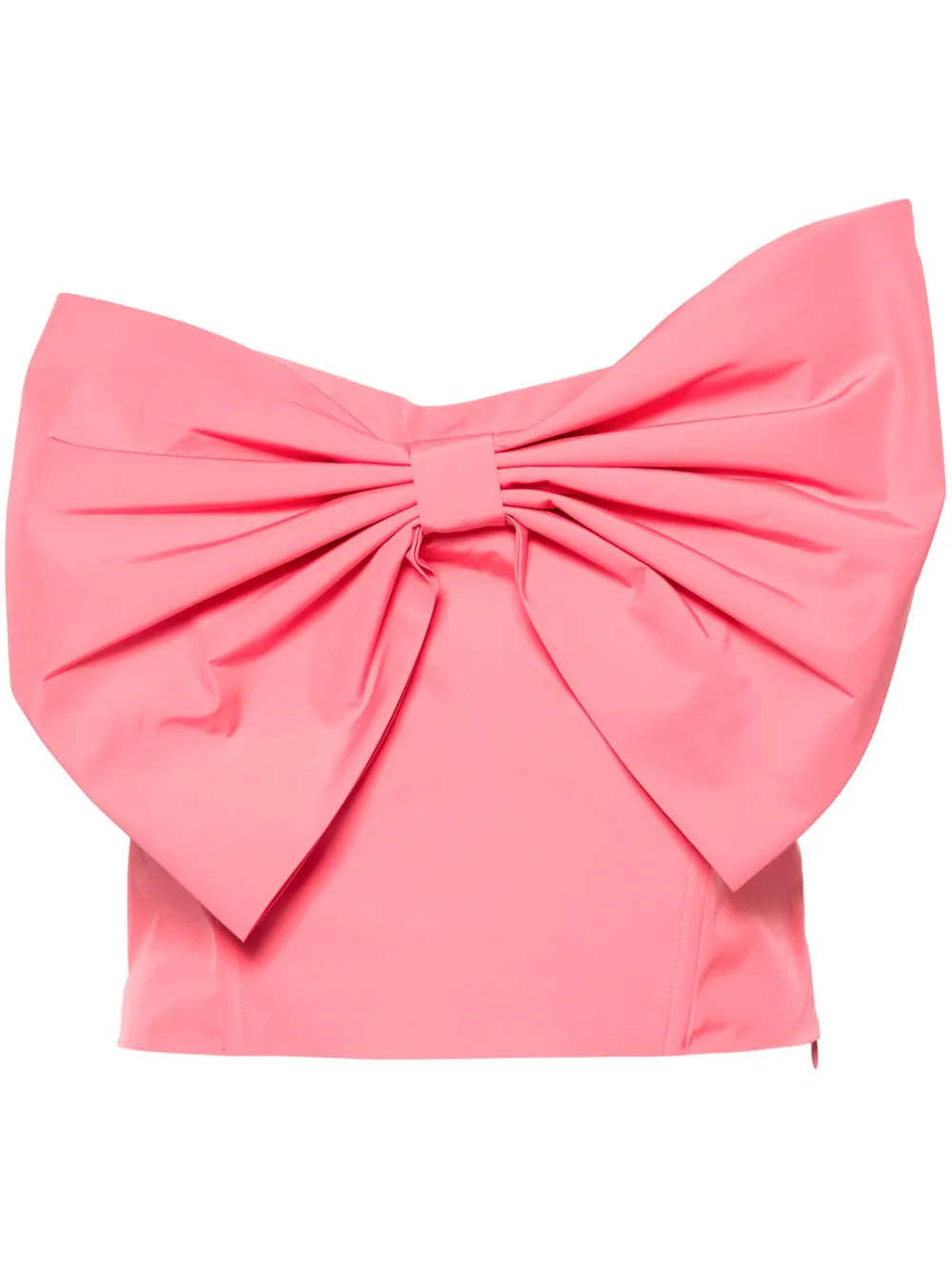 Essentiel Antwerp Freesia Bow Bodice Top In Pink In Pink