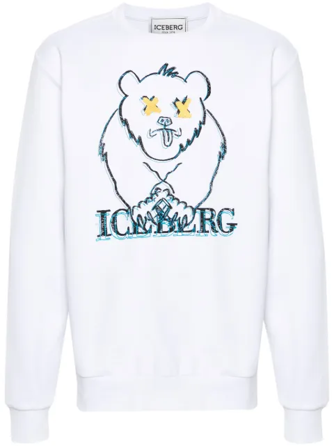 Iceberg グラフィック スウェットシャツ