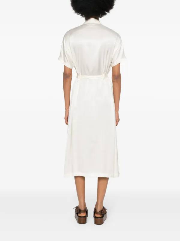 A.P.C. New Drew Midi Dress | Neutrals | FARFETCH CA