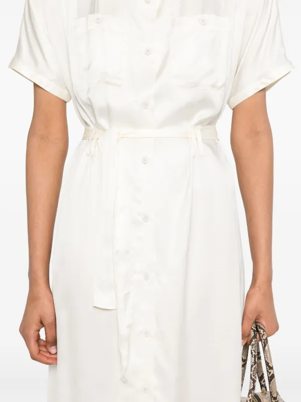 A.P.C. New Drew Midi Dress | Neutrals | FARFETCH BH