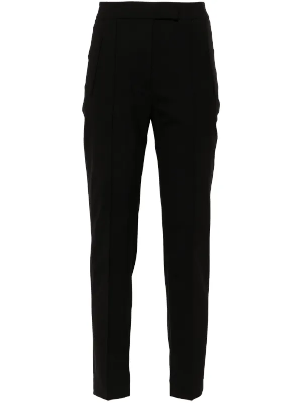 PT Torino Frida Cropped Trousers in Black