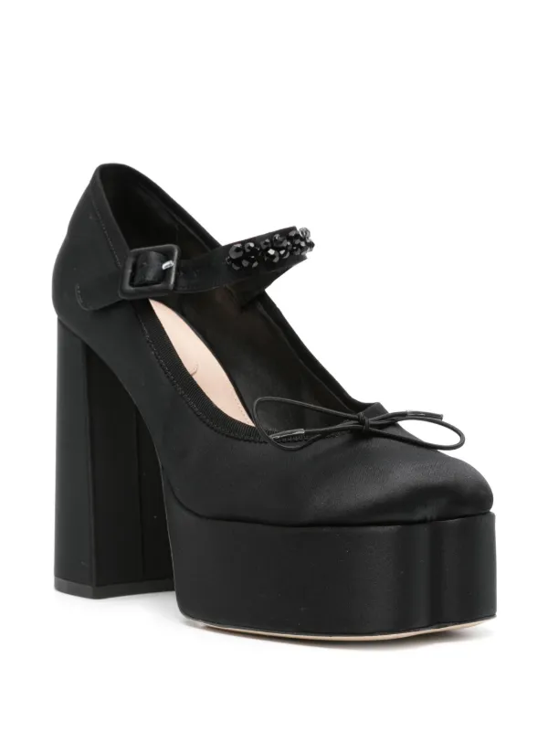 【Simone Rocha】ブラック Heart Toe バレエシューズ Heart Toe Ballerinas - Simone Rocha - Leather - Black
