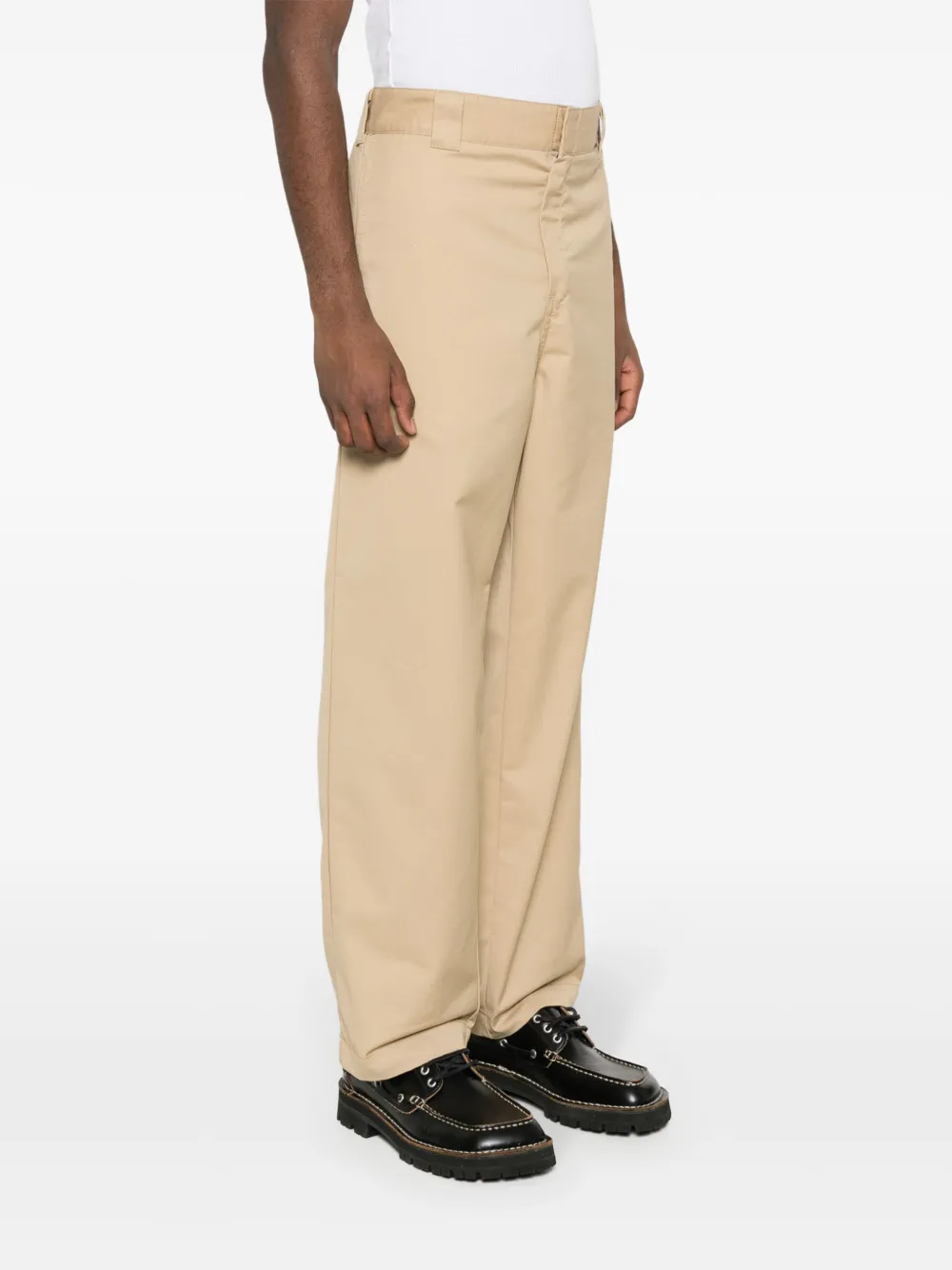 Carhartt WIP Broek met toelopende pijpen Beige