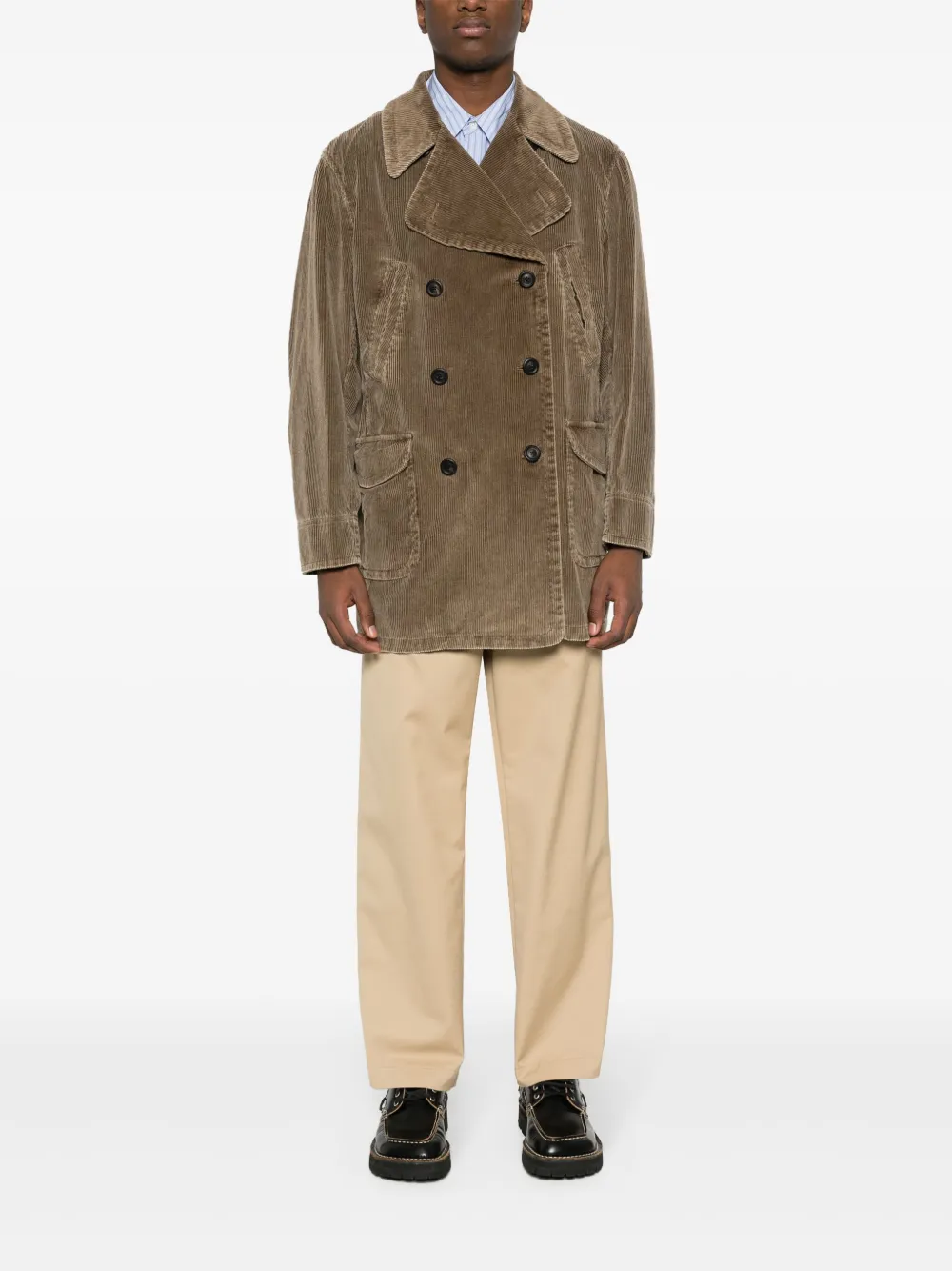 carharttwip Carhartt WIP Broek met toelopende pijpen - Beige