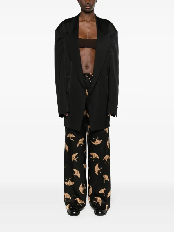 カラーが美しい Dries Van Noten ダブルブレスト ジャケット Dries Van Notenのブラウン ダブルジャケットがセール中