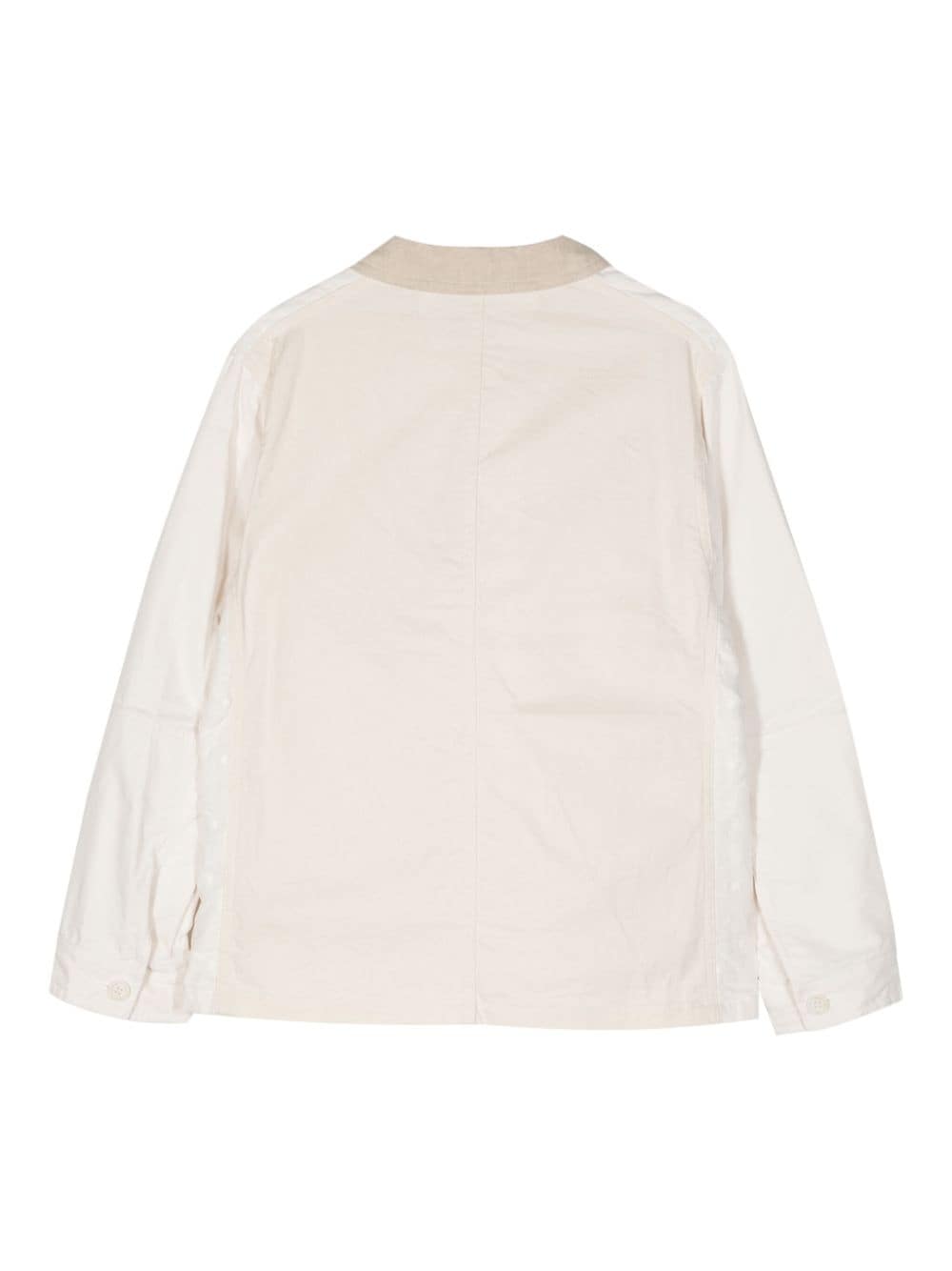 Comme des Garçons TAO Peter Pan-collar cotton jacket - Wit