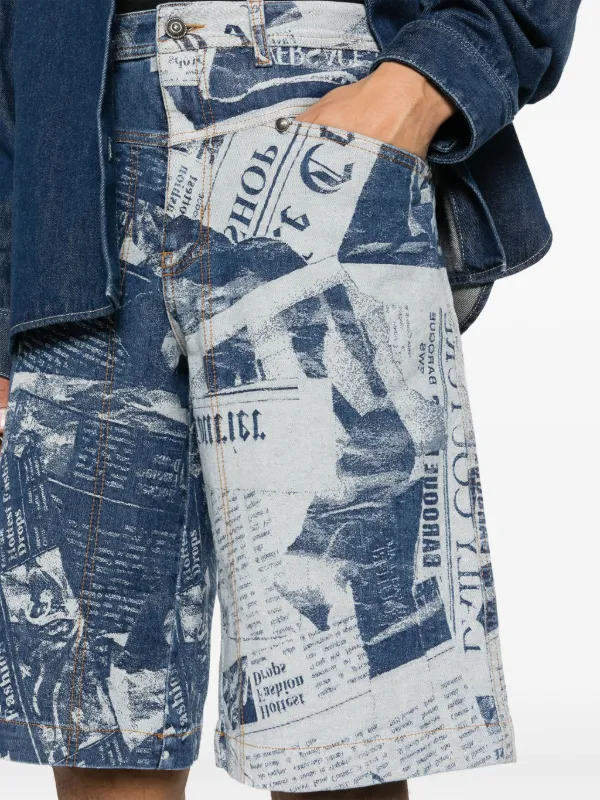 【関税&送料込】Versace Denim Shorts 10091741A06237_1D190-