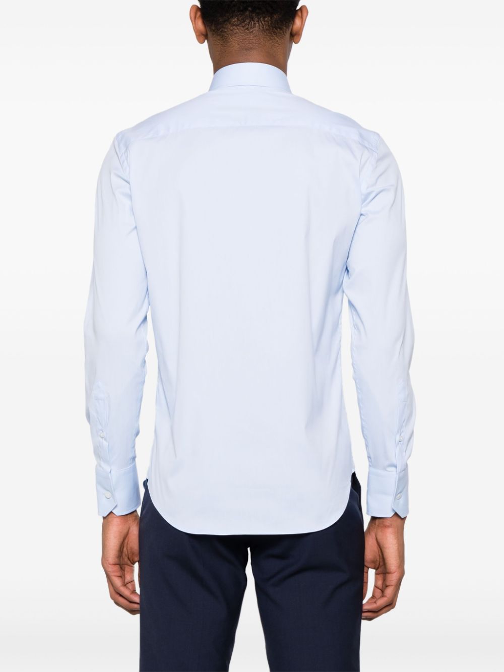 Emporio Armani long-sleeve cotton shirt Men