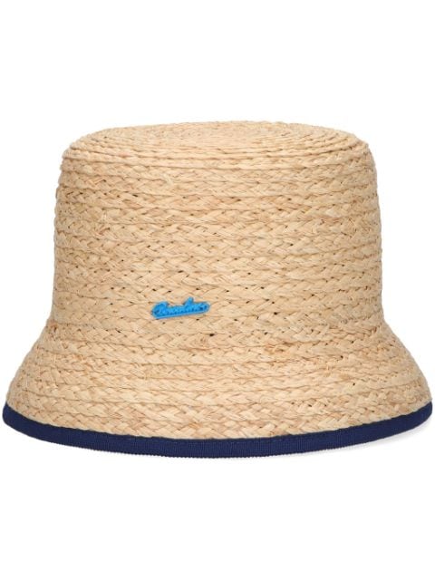 Borsalino Noa raffia bucket hat