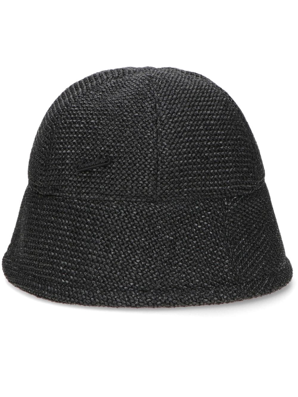 Borsalino Kori Logo-appliqué Bucket Hat In Black