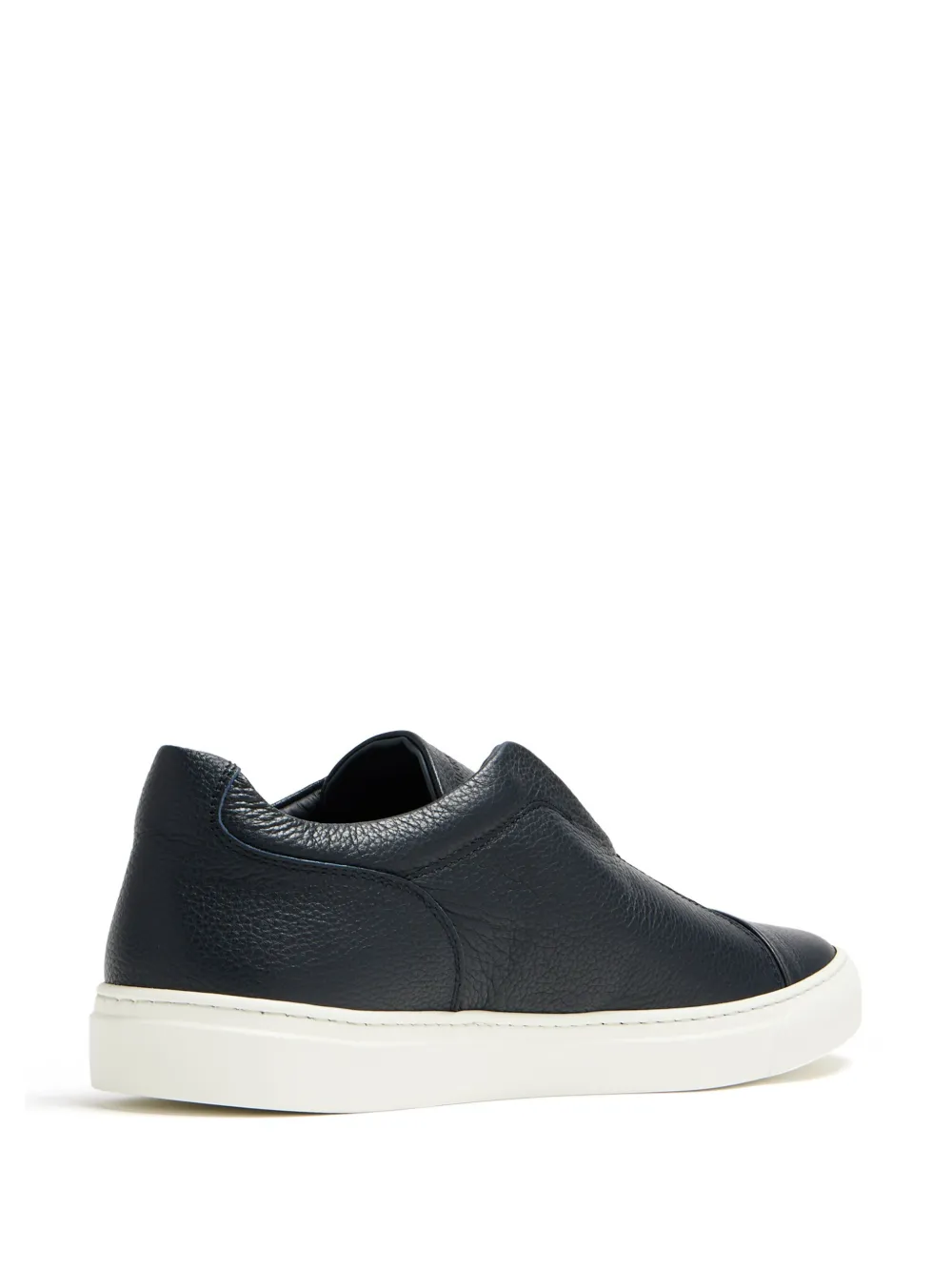 Harrys of London Leren low-top sneakers Blauw