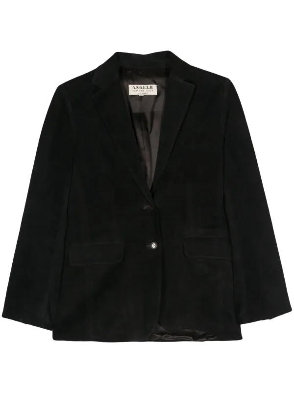 black vintage blazer