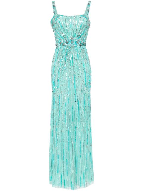 Jenny Packham Bright Gem sequined gown Women