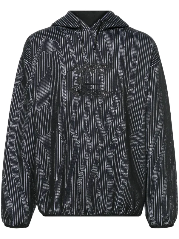 black nike off white hoodie