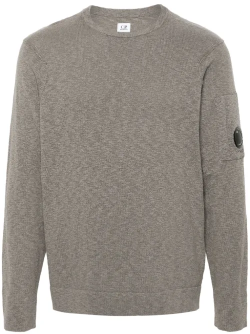 Pull à détail verre de lunette signature - C.P. Company - Modalova