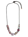 colville Beatle beaded necklace - Pink