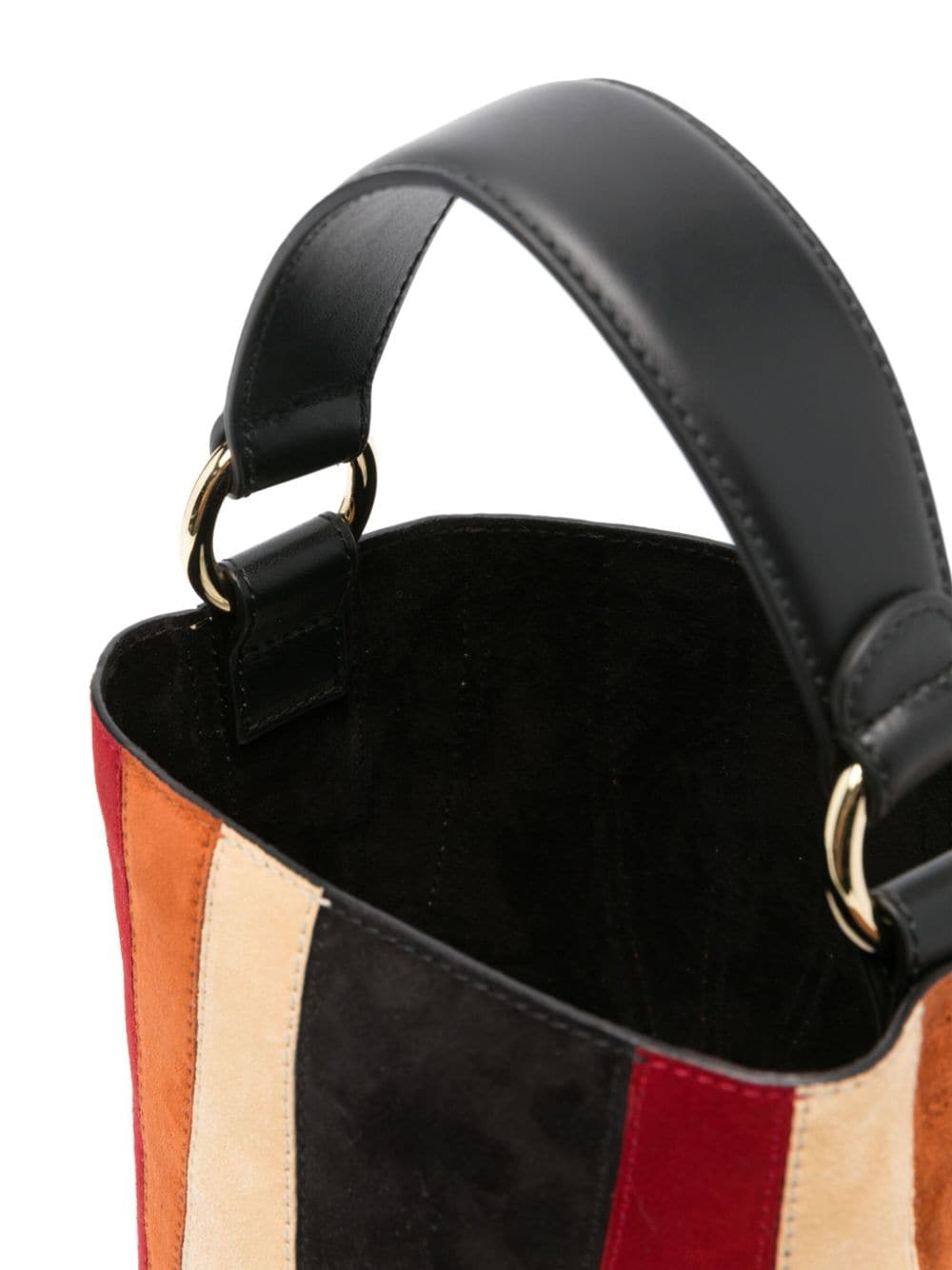 Shop Colville Small Patch Cylinder Bucket Bag In Red