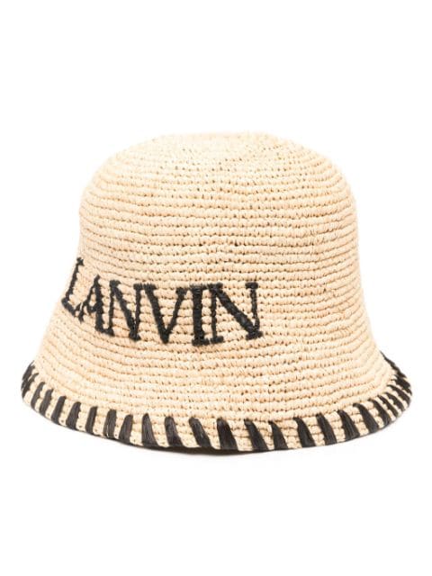 Lanvin Lanvin raffia bucket hat
