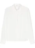 Patrizia Pepe crepe-texture shirt - White