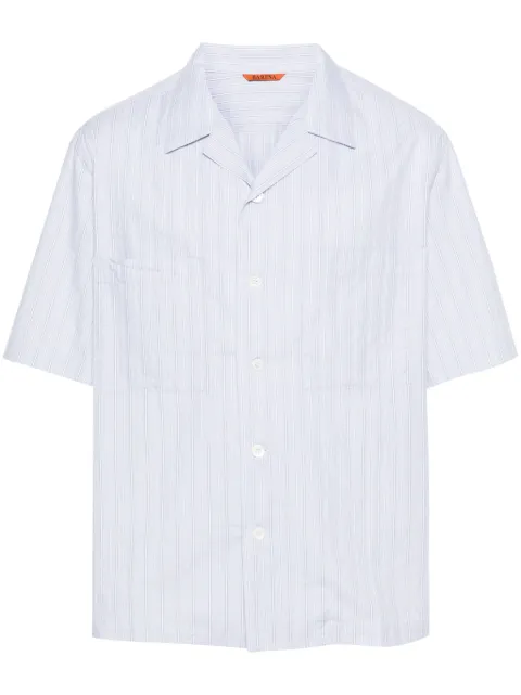 Barena Camisa de algodão listrada