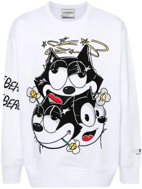 Iceberg x Felix the Cat cotton T-shirt