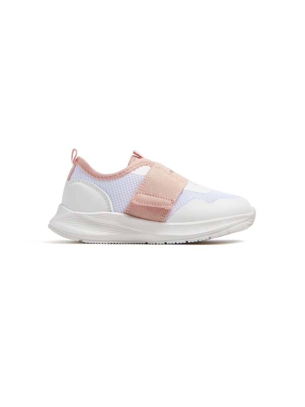 Shop Calvin Klein Mesh Touch-strap Sneakers In White