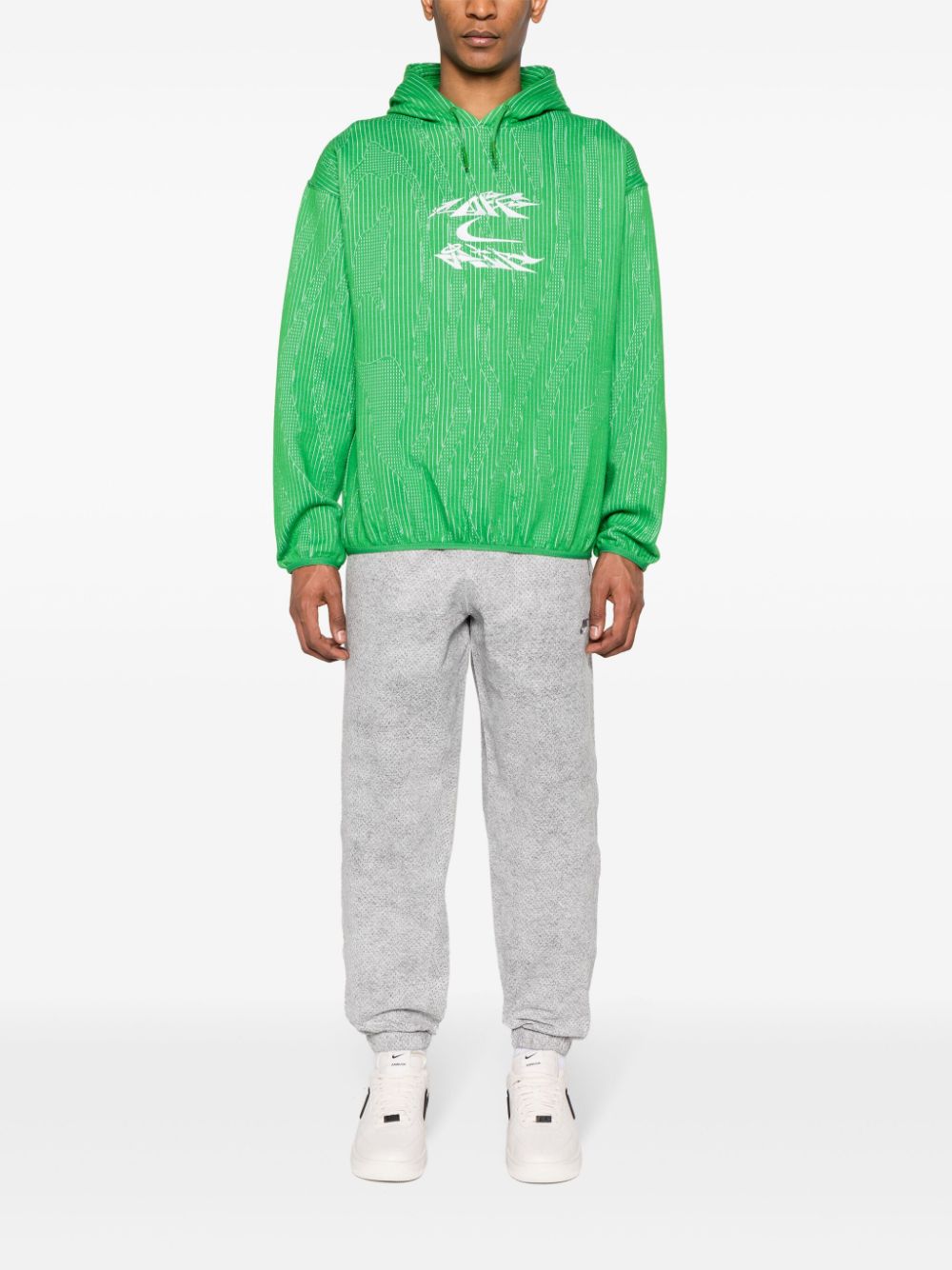 Nike x Off-White Engineered hoodie - Groen