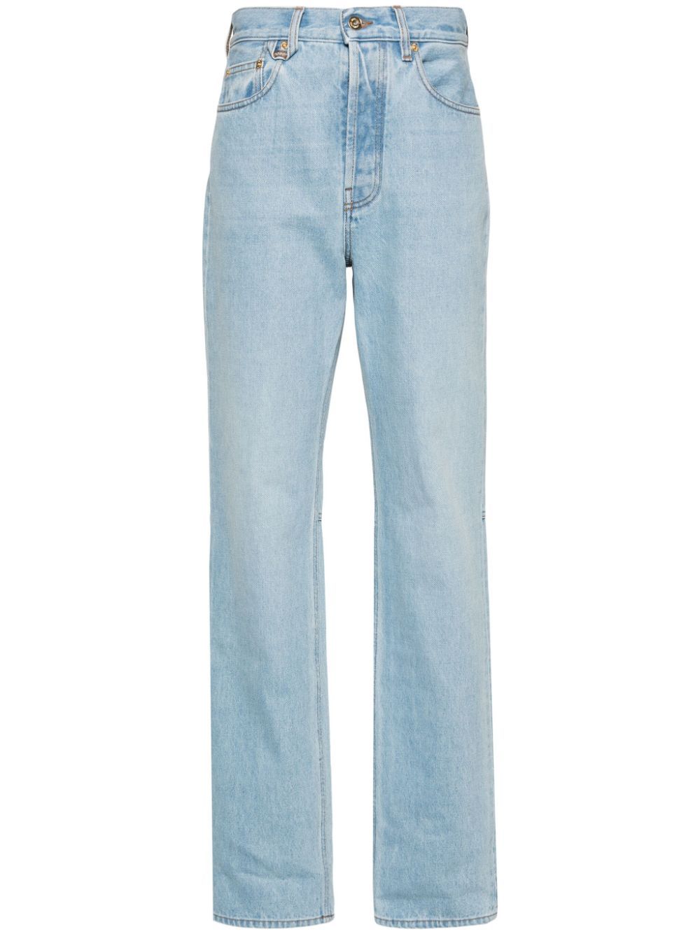 Jacquemus Le De-nîmes Droit Straight-leg Jeans In Blue