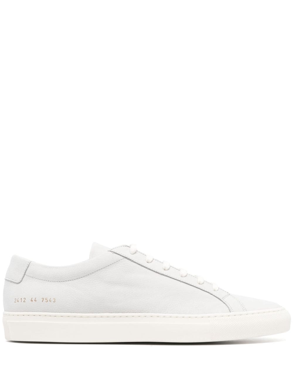 Common Projects Achilles Leather Sneakers In Grey