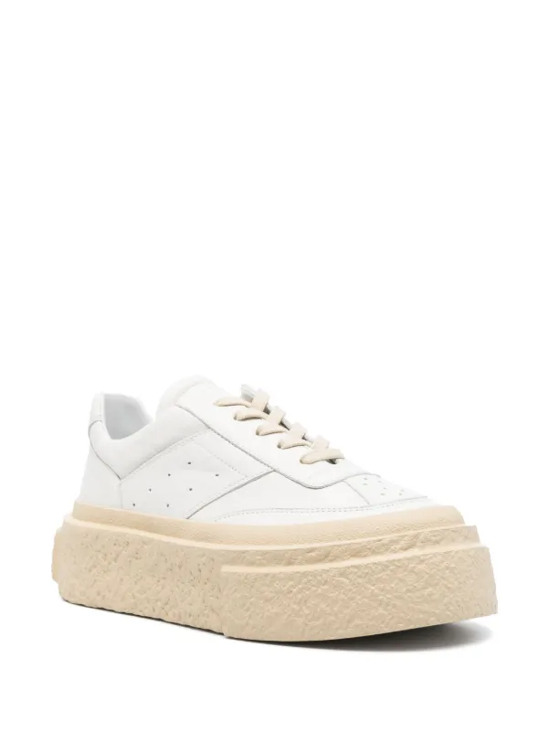 高評価なギフト Margiela Maison MM6 プラットフォーム ホワイト | スニーカー スニーカー