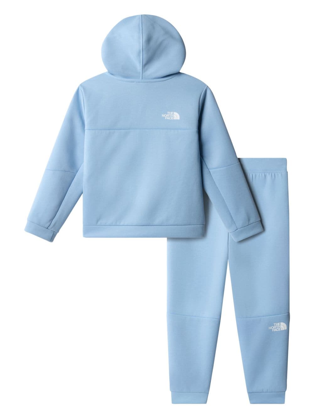 Shop The North Face Logo-print Tracksuit In Blue