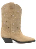 ISABEL MARANT Duerto 40mm boots - Green