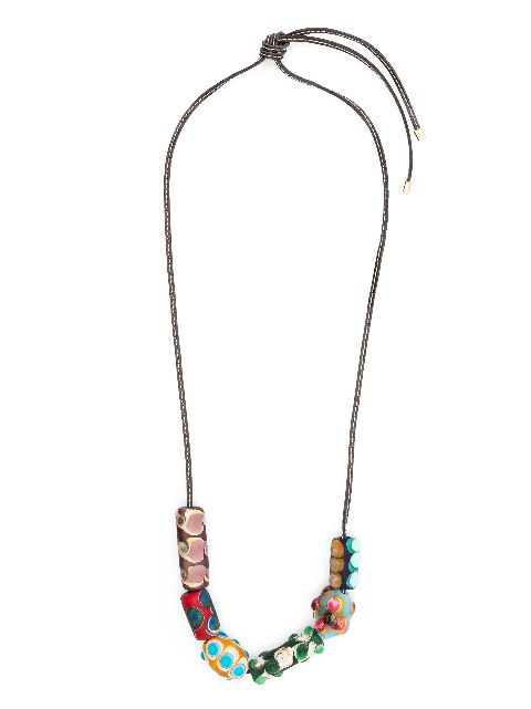 colville Beatle beaded necklace