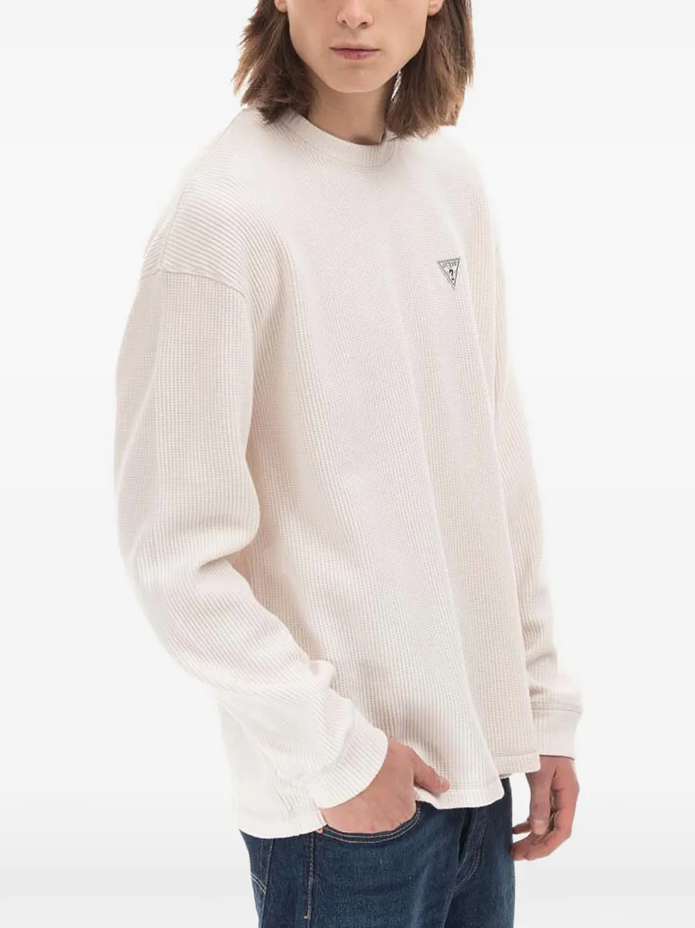 GUESS USA T-shirt con logo - Toni neutri