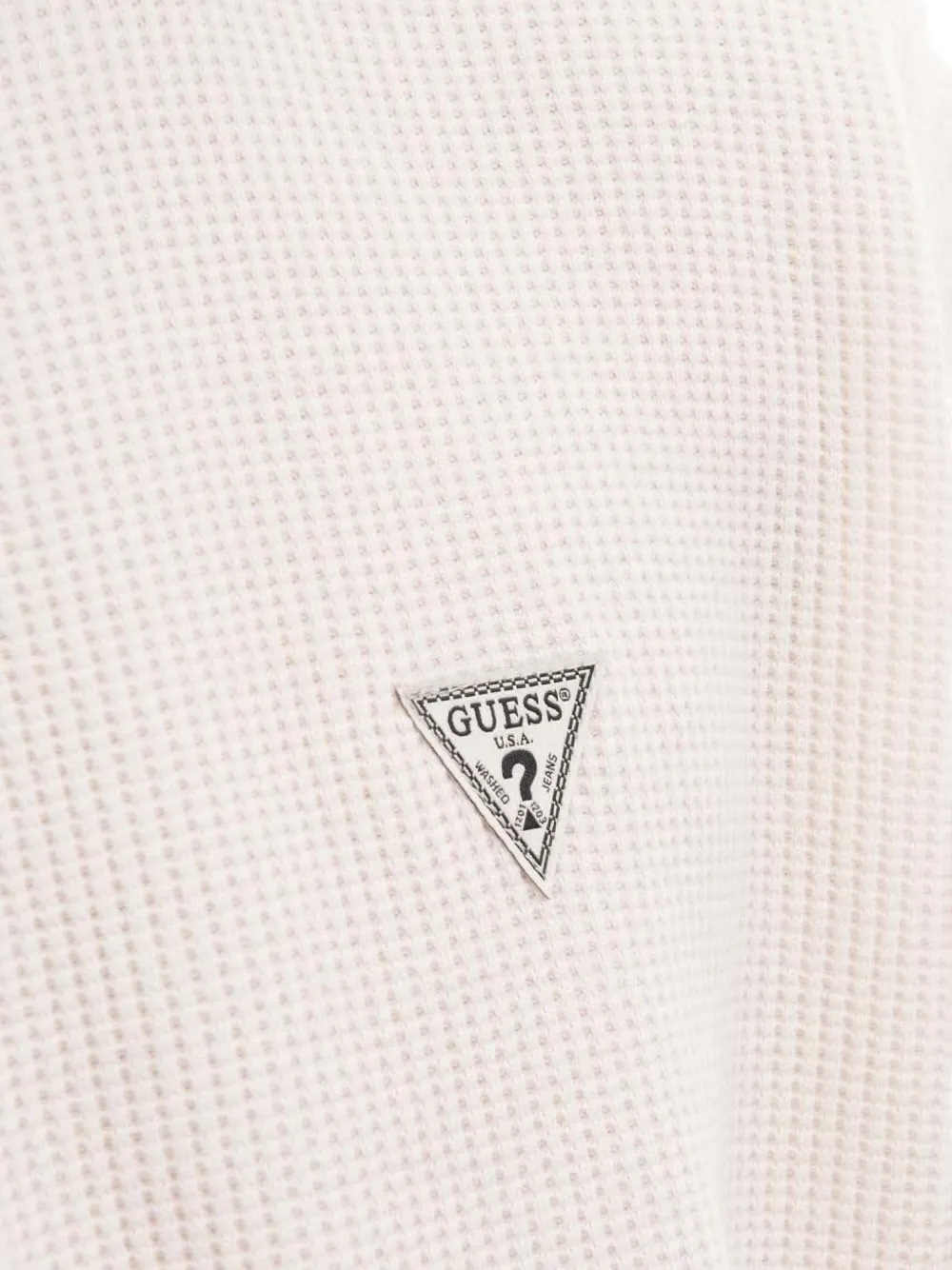 GUESS USA T-shirt met logo Beige